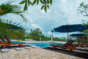 Πισίνα στο ή κοντά στο Bella Belly Cottage By Bali Cabin