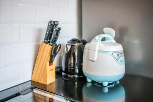 Kaffe- og tefaciliteter på Villa Lotus by Unicorn Villas Bali