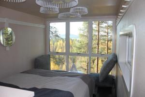 Giường trong phòng chung tại Treehotel