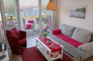 Posezení v ubytování Am Rundsteg 3