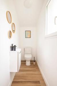 Et badeværelse på Villa Bassin d'Arcachon