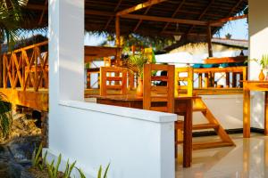 Μπαλκόνι ή βεράντα στο Arugambay Surf Centre