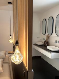 Khu vực ghế ngồi tại Évasion à 2h de Paris avec piscine chauffée privée