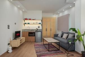 Kuchyň nebo kuchyňský kout v ubytování Pyramidia Serene with Rooftop, Pool & pyramids view