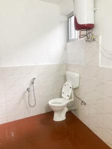 Koupelna v ubytování Aavya backpackers hostel