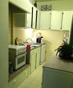 Η κουζίνα ή μικρή κουζίνα στο Casa do Bairro +9 φωτογραφίες