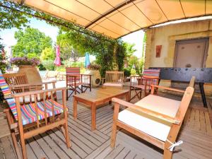 Μπαλκόνι ή βεράντα στο Holiday Home L'Olivier by Interhome +42 φωτογραφίες