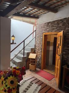 Χώρος καθιστικού στο Casa rustica