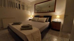 Ένα ή περισσότερα κρεβάτια σε δωμάτιο στο The welcome inn