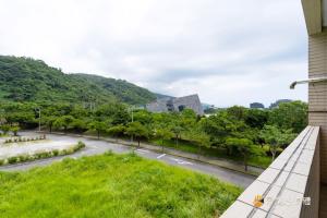 a view from the balcony of a building at 家家嵐玥 in Toucheng