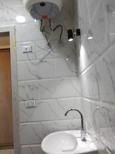 Koupelna v ubytování balkan beach resort