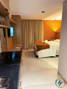 Ένα ή περισσότερα κρεβάτια σε δωμάτιο στο Summer Flat 304 +18 φωτογραφίες