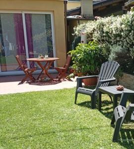 Zahrada ubytování Le Rose