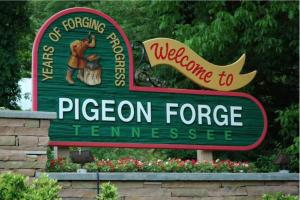 a sign for a pigeron forceence sign at Riverside Escape in Greystone Heights +27 photos