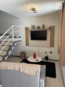 Μια τηλεόραση ή/και κέντρο ψυχαγωγίας στο Residencial Orla de Atalaia