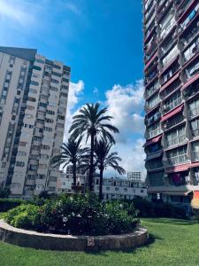 Bygningen som lejligheden ligger i