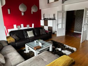 Χώρος καθιστικού στο Duplex lujo Leioa