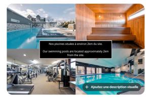 Swimmingpoolen hos eller tæt på Entre Green et Montagne 122