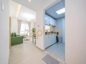 Kuchyň nebo kuchyňský kout v ubytování Zapbed House-Lv 102