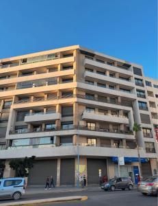 Bygningen som lejligheden ligger i