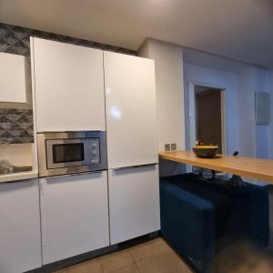 Η κουζίνα ή μικρή κουζίνα στο Appartement front mer à Casablanca +7 φωτογραφίες