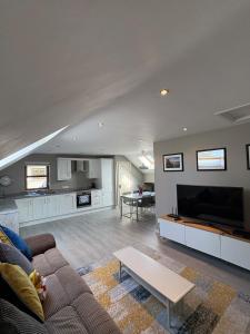 Kuchyň nebo kuchyňský kout v ubytování Modern Country Loft, Ballymena