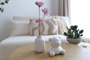 Ένα ή περισσότερα κρεβάτια σε δωμάτιο στο Apartment Grace Cosy