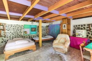 Ένα ή περισσότερα κρεβάτια σε δωμάτιο στο Casa De Campo LaPiña