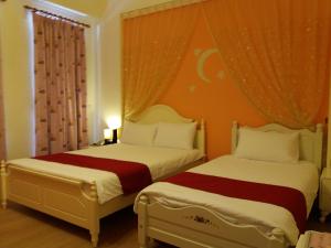 Postel nebo postele na pokoji v ubytování Money B&B