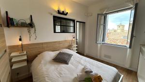 Katil atau katil-katil dalam bilik di Magnifique T2 Ultra Bien Placé - Netflix, Clim,Wifi