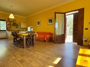 Χώρος καθιστικού στο Casale dell'Olmo