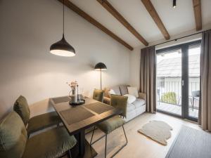 Χώρος καθιστικού στο Stylish apartment in Kirchberg in Tirol