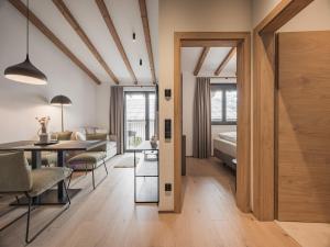 Χώρος καθιστικού στο Stylish apartment in Kirchberg in Tirol