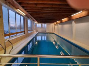 The swimming pool at or close to Studio with terrace and sea view