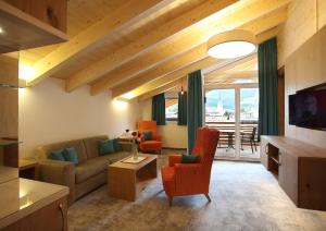 Posezení v ubytování Aktiv- und Wellnesshotel Gutjahr