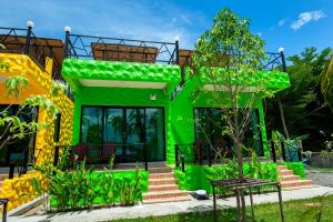 Zahrada ubytování Irak Resort Ao Manao 