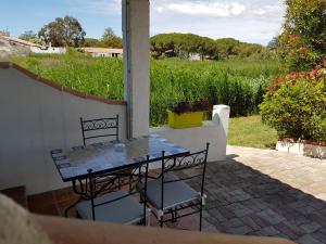 Zahrada ubytování L'auberge Camarguaise