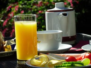 Επιλογές πρωινού για τους επισκέπτες του Gartenpension Fischl