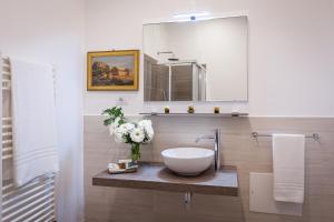 Kúpeľňa v ubytovaní Palazzo Montalbano