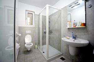Koupelna v ubytování Luxury Apartment Brela