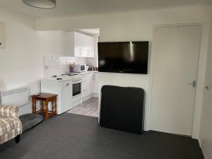 Køkken eller tekøkken på Two Bedroom Chalet