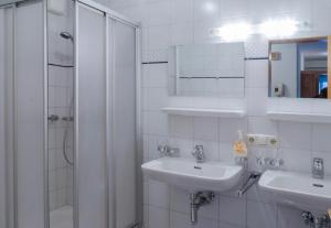 Koupelna v ubytování Eckis Appartements