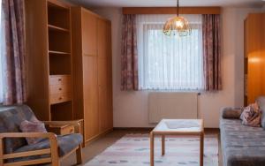 Posezení v ubytování Eckis Appartements