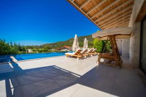 Πισίνα στο ή κοντά στο Eco Villa Su