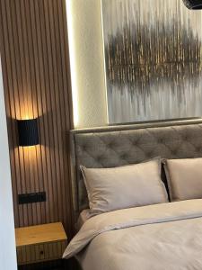 Ένα ή περισσότερα κρεβάτια σε δωμάτιο στο Bella Xanthi