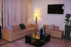 Posezení v ubytování Airport Hotel