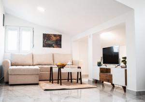 Μια τηλεόραση ή/και κέντρο ψυχαγωγίας στο Apartman Emili Kotor-Ljesevici