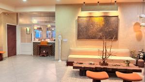 Coin salon dans l'établissement The Terraces - Kanatal