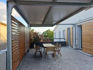 En balkon eller terrasse på Villa Ane