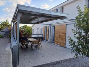 Bygningen som lejligheden ligger i